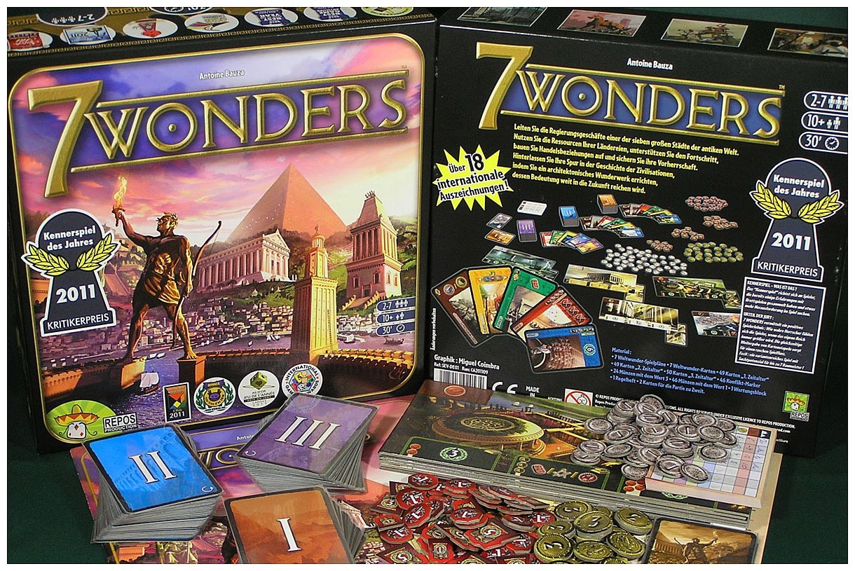 Фотографии Asmodee 7 Wonders (7 чудес)