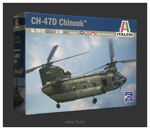 Фотографии Italeri 2672 Ch 47D Chinook