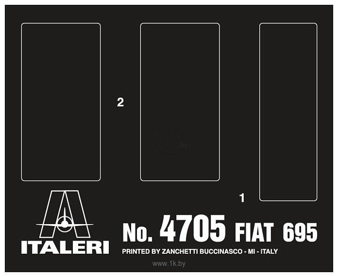 Фотографии Italeri 4705 Fiat Abarth 695Ss/Assetto Corsa