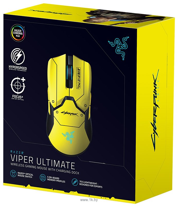 Фотографии Razer Viper Cyberpunk 2077 Edition