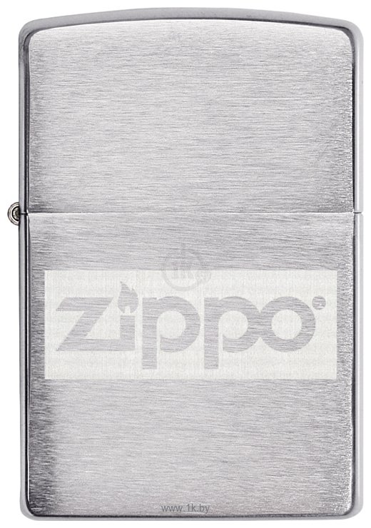 Фотографии Zippo Brushed Chrome 49358 (с фляжкой 89 мл)