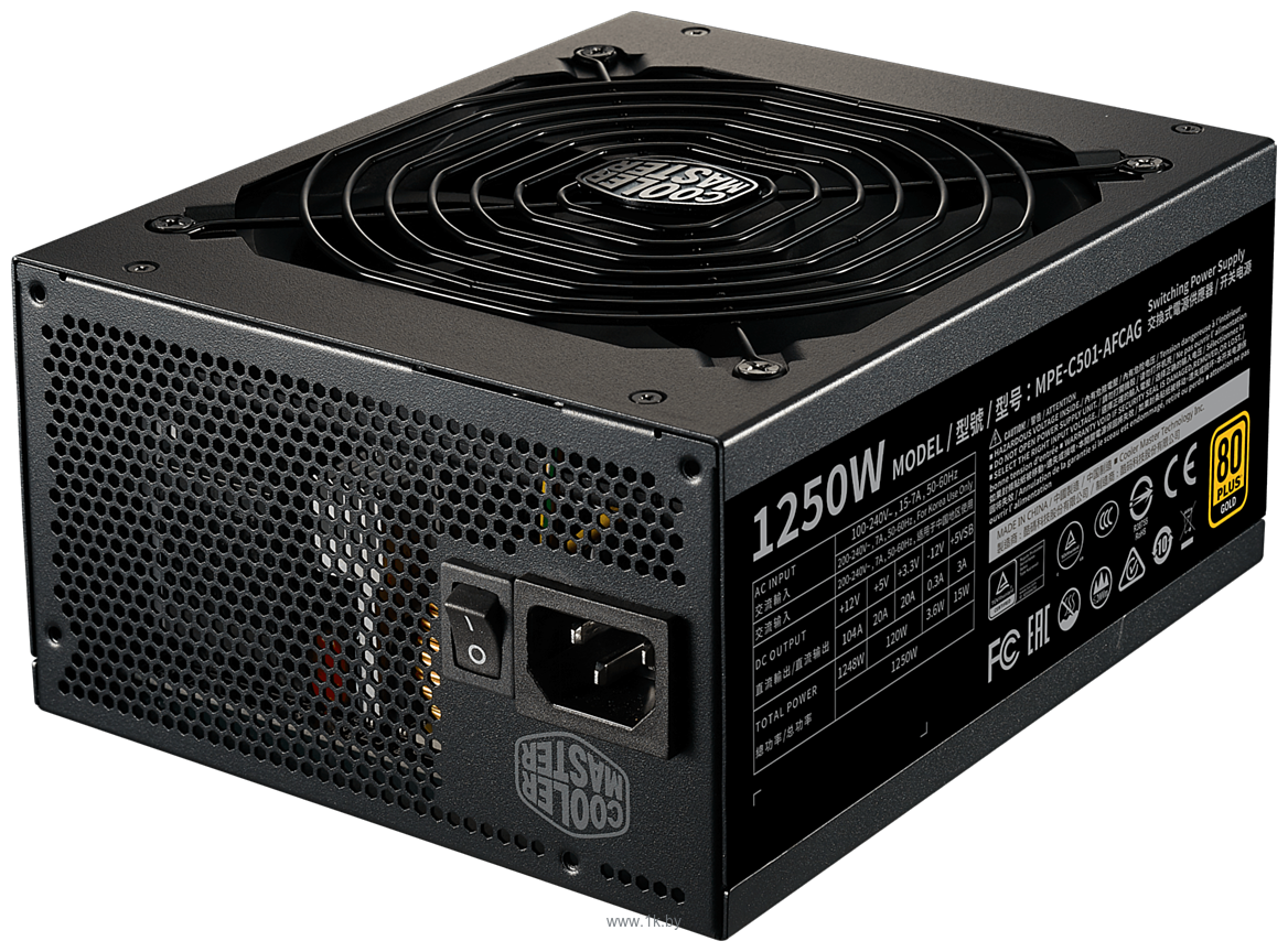 Фотографии Cooler Master MWE Gold 1250 V2 Full Modular MPE-C501-AFCAG-EU