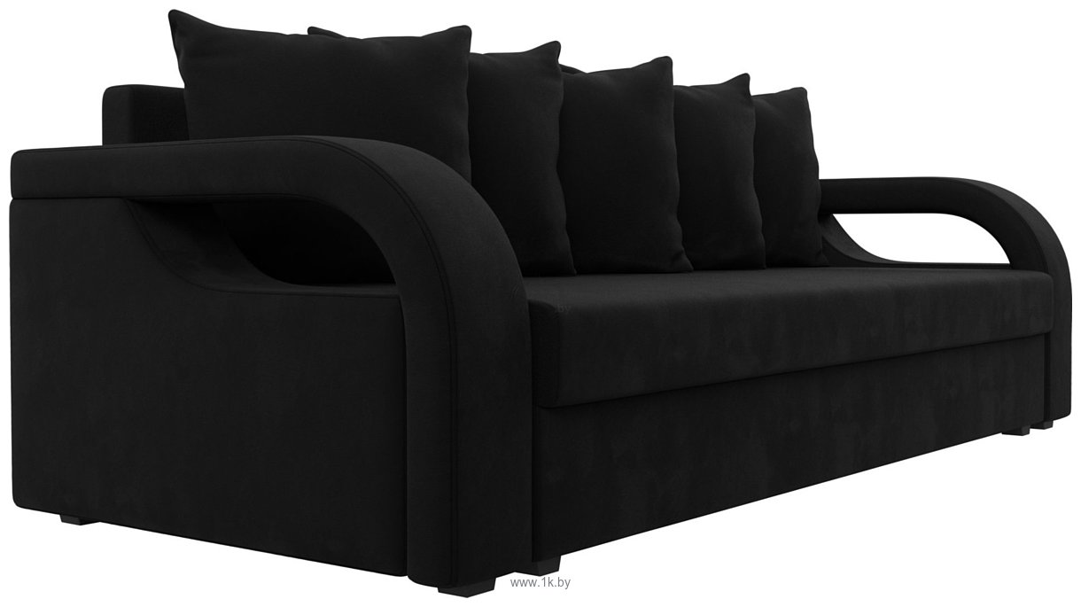 Фотографии Лига диванов Лига-010 117363 (микровельвет черный)