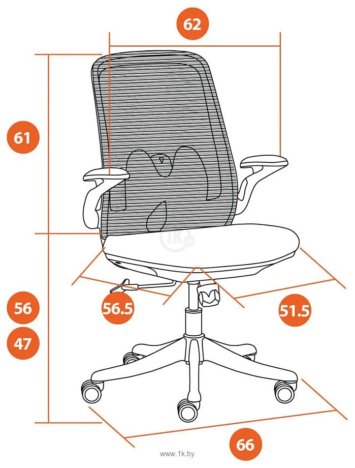 Фотографии TetChair Mesh-10 (ткань серый)