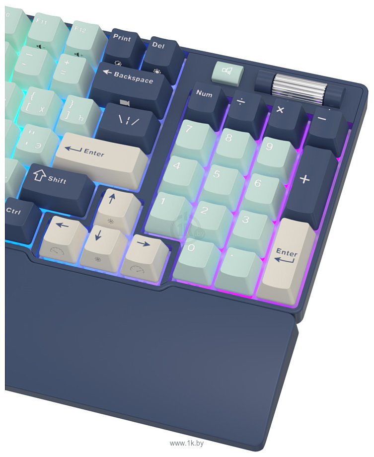 Фотографии Royal Kludge RK96 RGB blue, RK Red