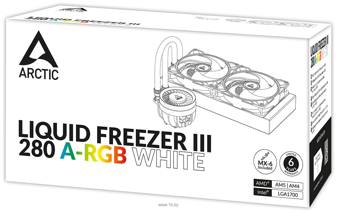 Фотографии Arctic Liquid Freezer III 280 A-RGB White ACFRE00151A