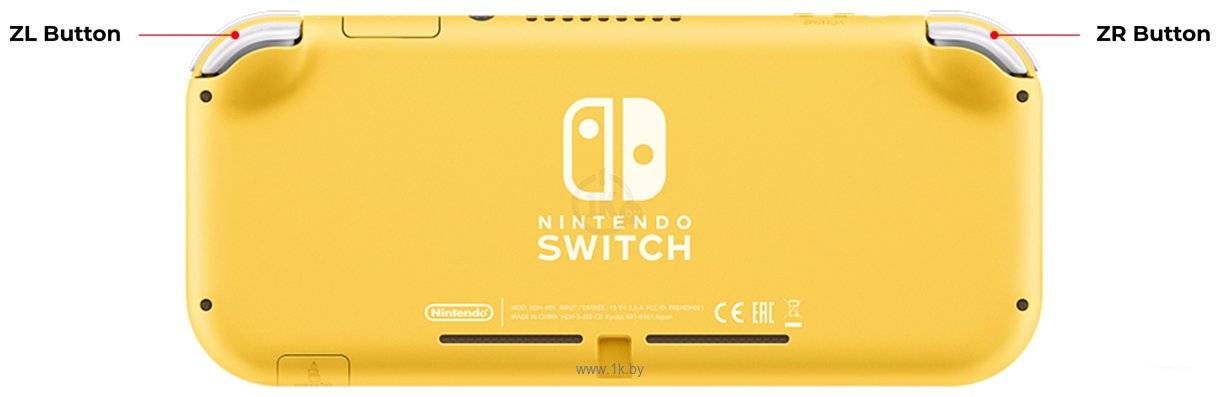Фотографии Nintendo Switch Lite (желтый)