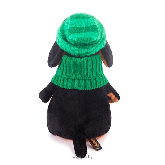 Фотографии Basik & Co в зеленой шапке и шарфе (25 см)