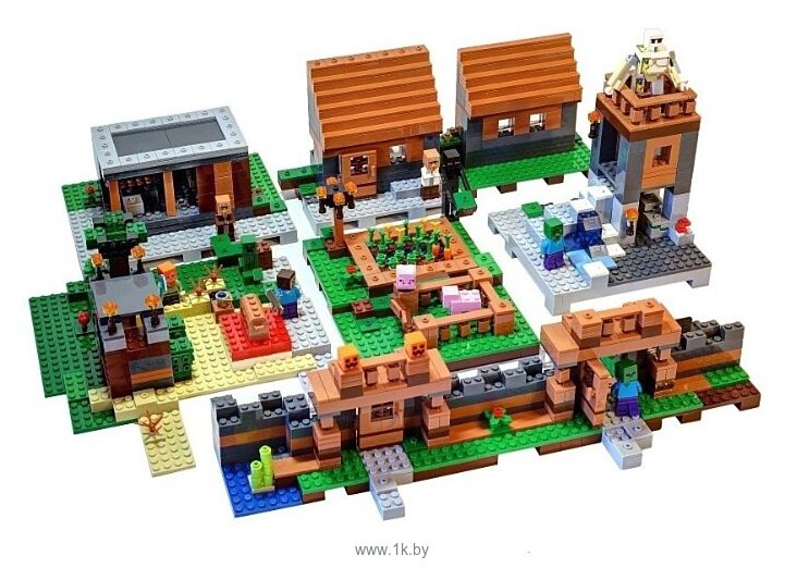 Фотографии JLB Minecraft 10531 Большая деревня