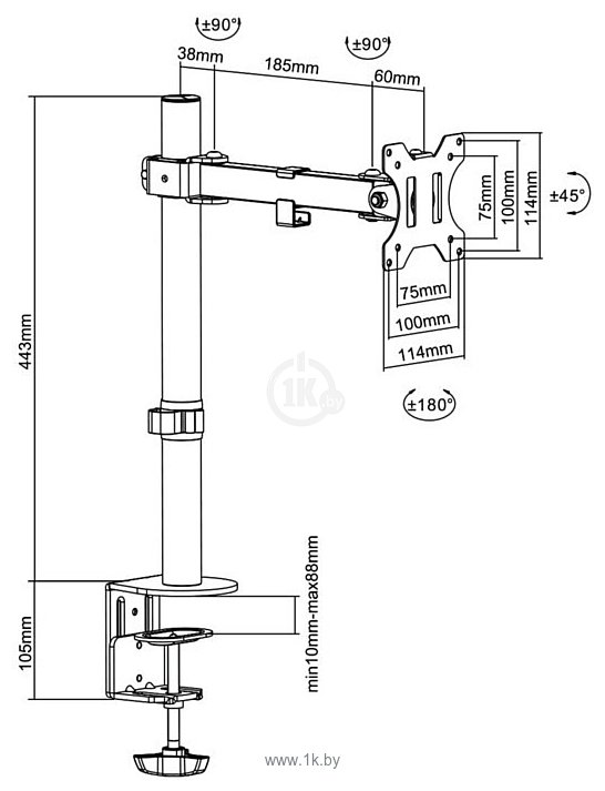 Фотографии iTech MBES-02F (черный)