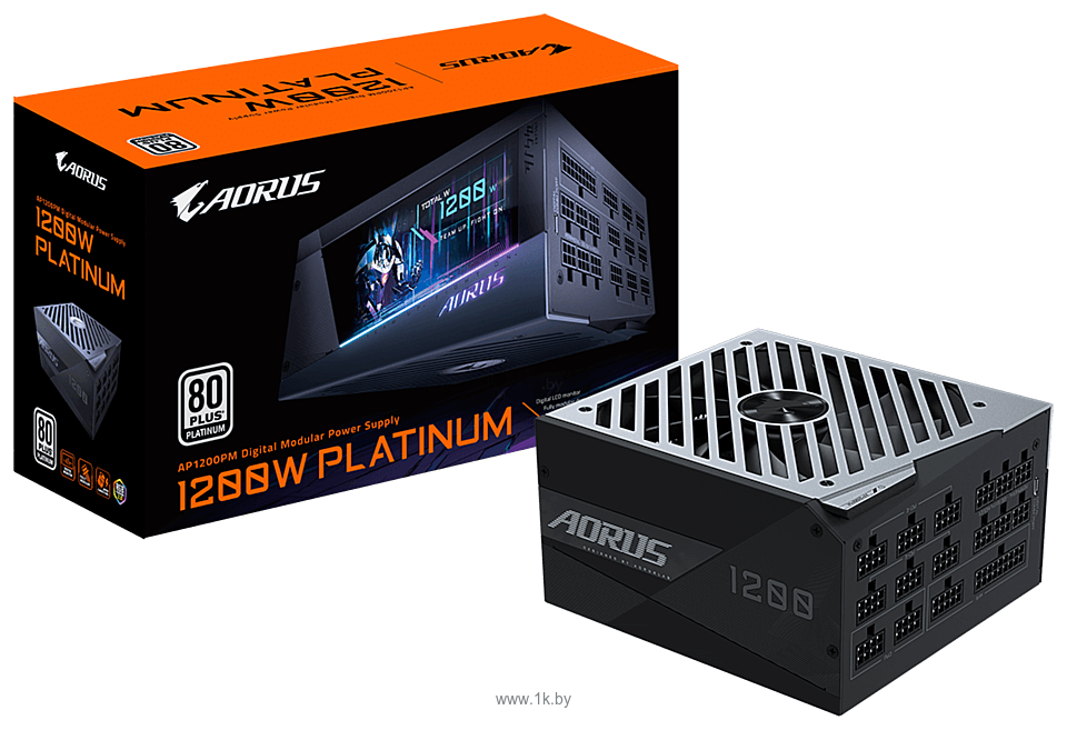 Фотографии Gigabyte Aorus P1200W 80+ Platinum Modular GP-AP1200PM