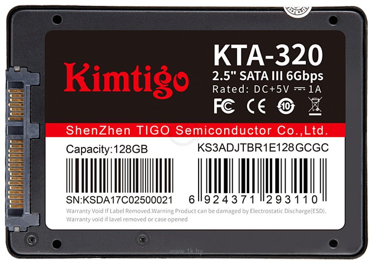 Фотографии Kimtigo KTA-320 512GB K512S3A25KTA320