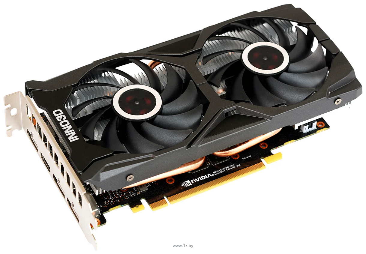 Фотографии INNO3D GeForce GTX 1660 Super Twin X2 (N166S2-06D6-1712VA15L)
