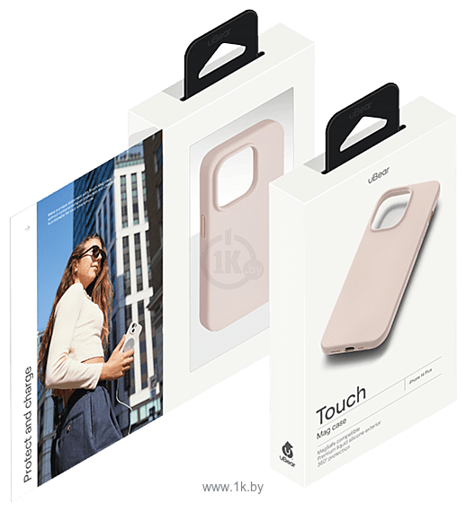 Фотографии uBear Touch Mag Case для iPhone 14 Plus (розовый)