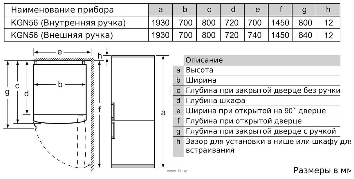 Фотографии Bosch Serie 6 KGN56LB31U