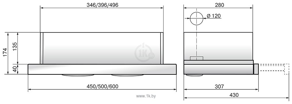 Фотографии Elikor Интегра Glass 60П-650-В2Л 934207 (черный/стекло черное)