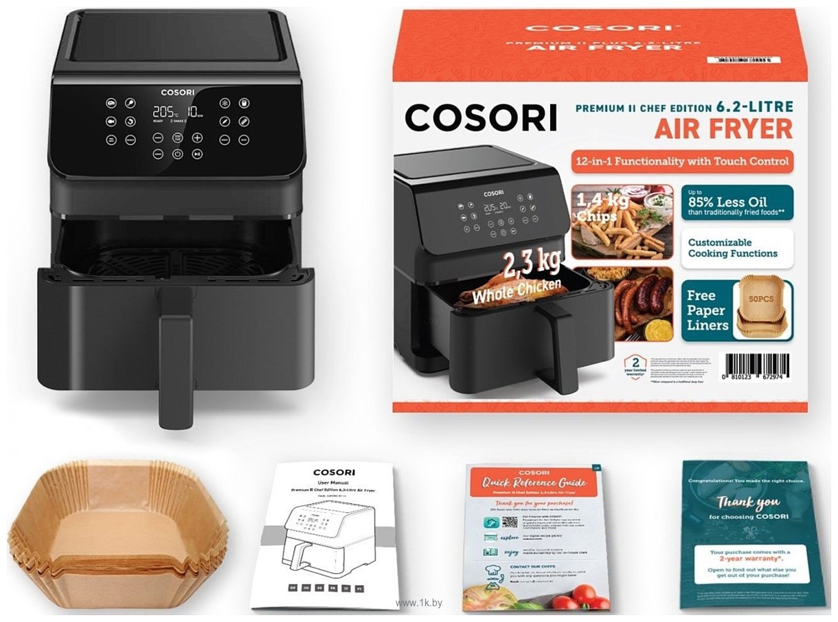 Фотографии Cosori Premium II Air Fryer CAF-P651-KEUR