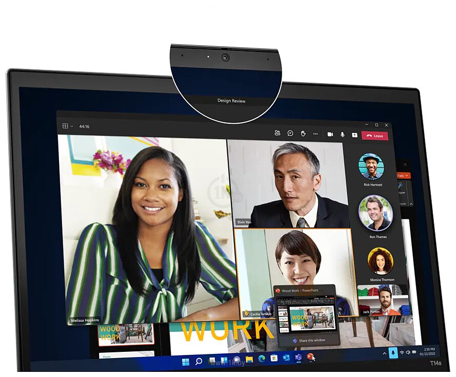 Фотографии Lenovo ThinkPad T14s Gen 3 Intel 21BR00DRRT