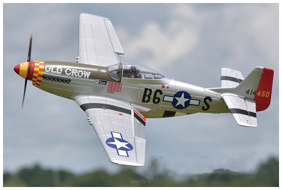 Фотографии FMS P-51D V8 Old Crow (FMS008P-OC)