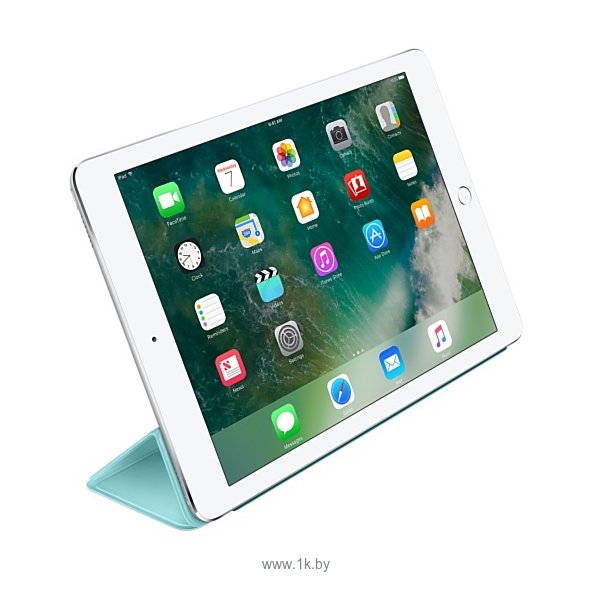 Фотографии Apple Smart Cover for iPad Pro 9.7 (Sea Blue) (MN472ZM/A)