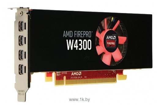 Фотографии HP FirePro W4300 PCI-E 3.0 4096Mb 128 bit