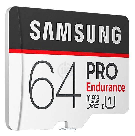 Фотографии Samsung microSDXC PRO Endurance UHS-I U1 100MB/s 64GB + SD adapter