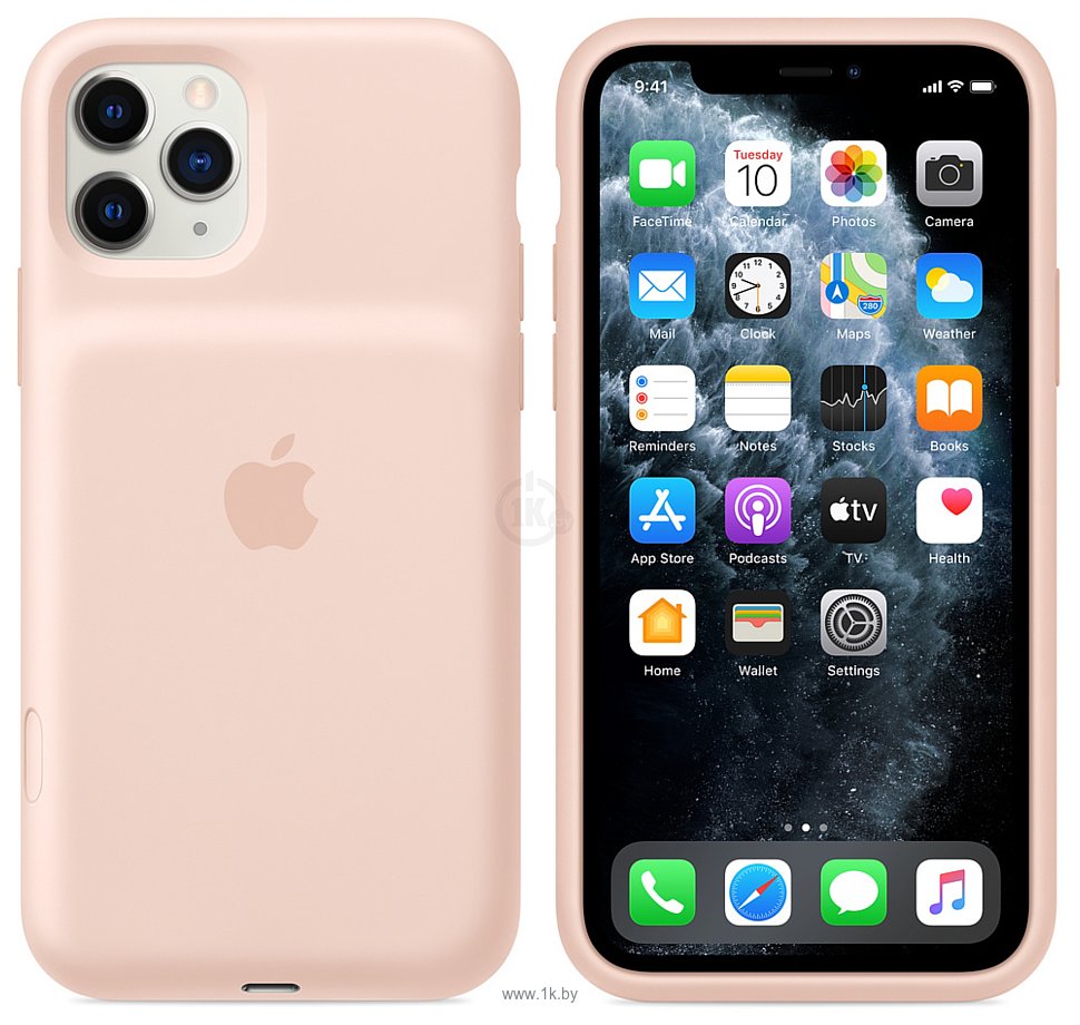 Фотографии Apple Smart Battery Case для iPhone 11 Pro (розовый песок)