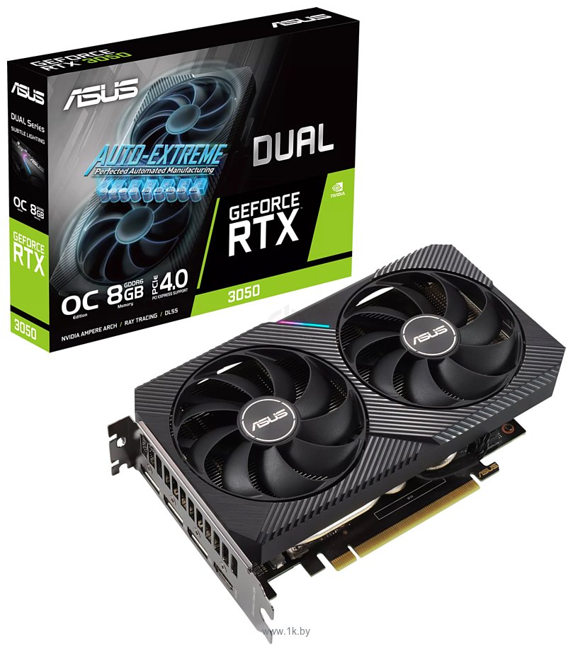 Фотографии ASUS Dual GeForce RTX 3050 OC Edition (DUAL-RTX3050-O8G)