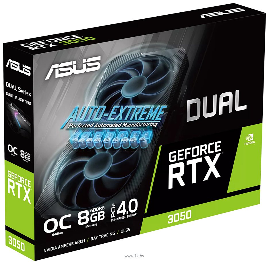 Фотографии ASUS Dual GeForce RTX 3050 OC Edition (DUAL-RTX3050-O8G)