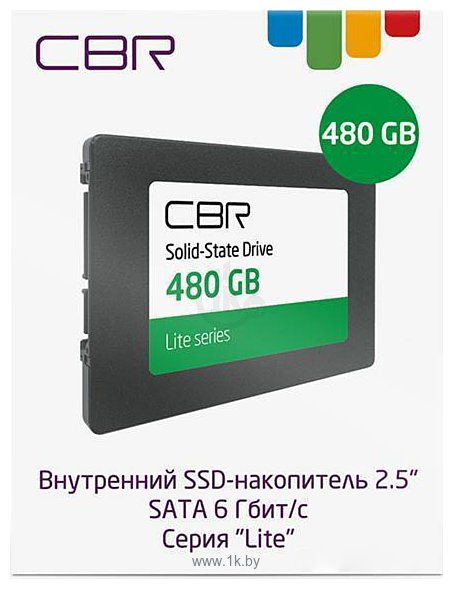Фотографии CBR Lite 480GB SSD-480GB-2.5-LT22