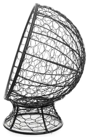 Фотографии M-Group Кокос на подставке 11590405 (черный ротанг/коричневая подушка)