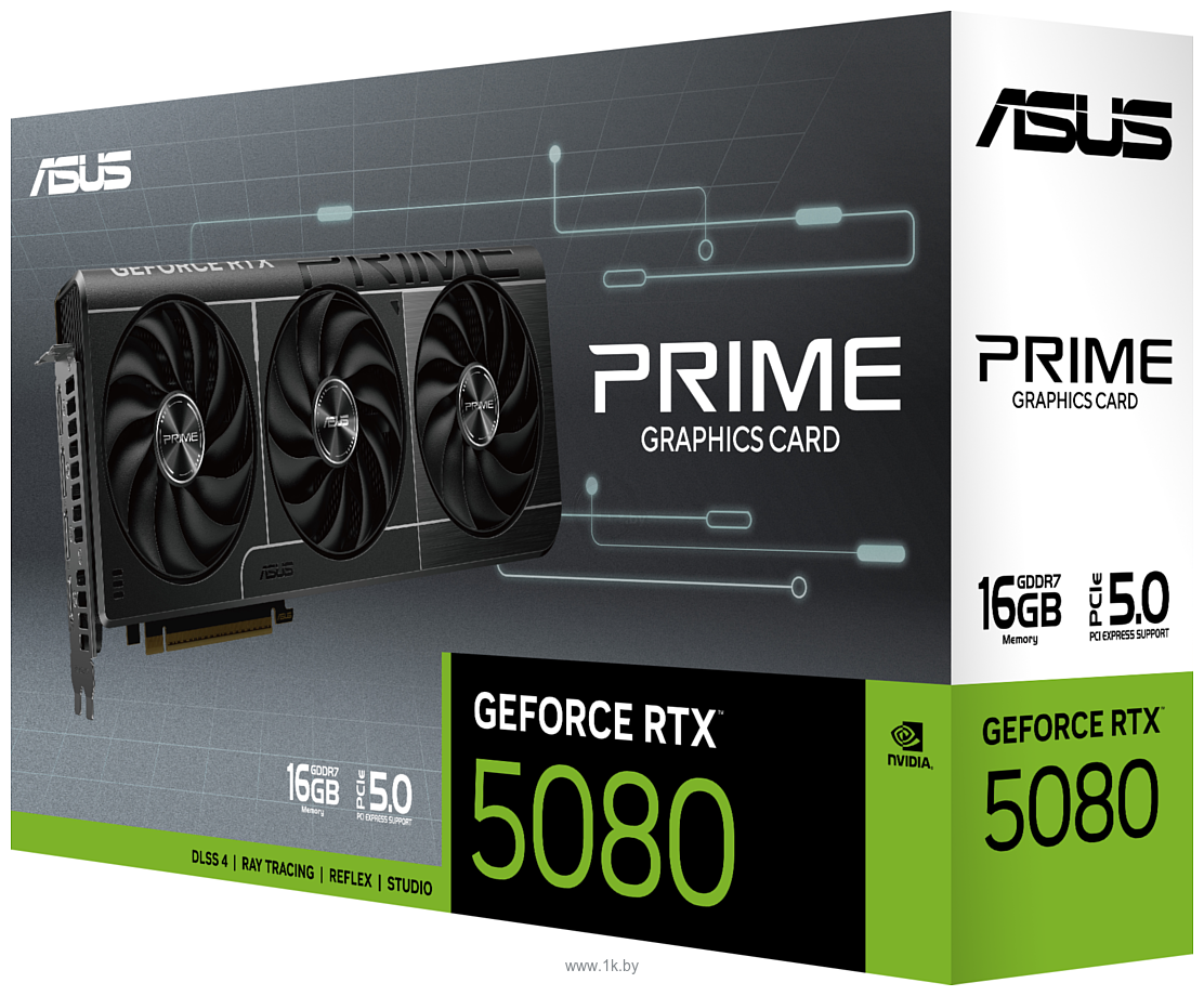 Фотографии ASUS Prime GeForce RTX 5080 16GB GDDR7 (PRIME-RTX5080-16G)