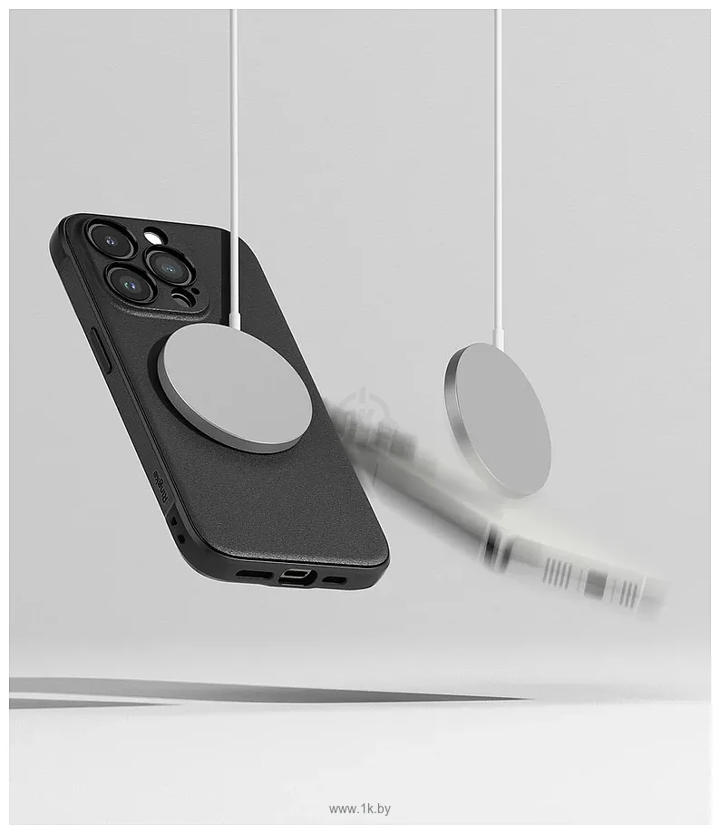 Фотографии Ringke Onyx Magnetic для iPhone 15 Pro (Black) Фотографии Ringke Onyx Magnetic для iPhone 15 Pro (Black)
