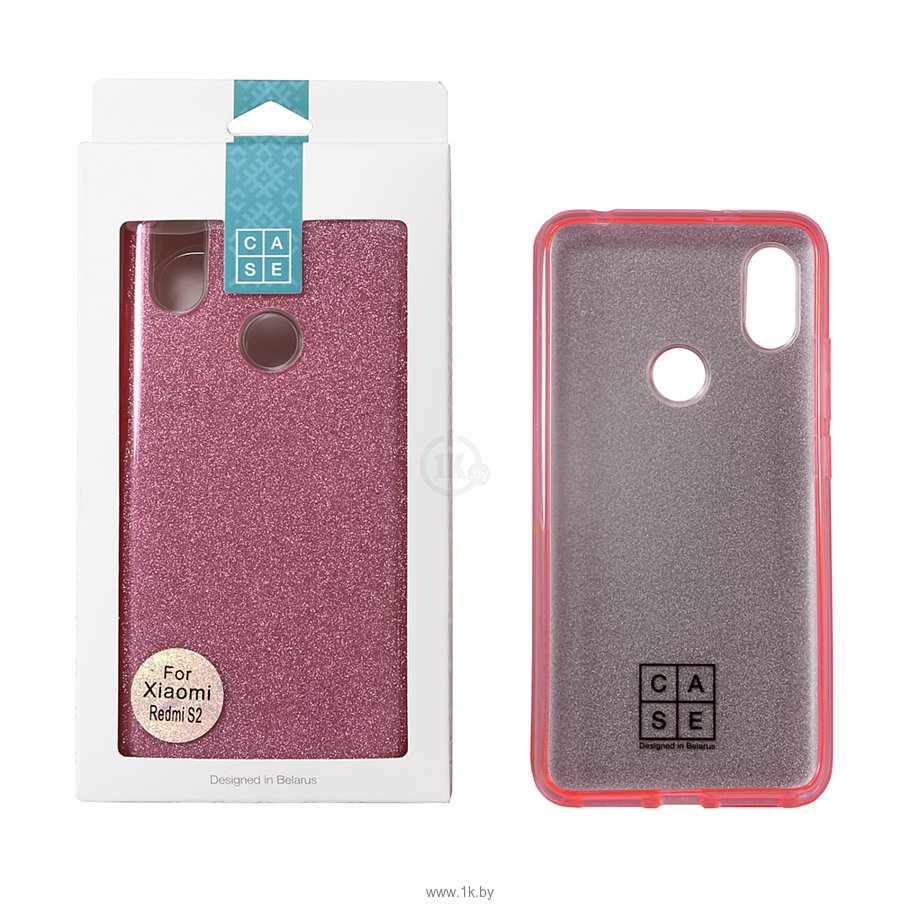 Фотографии Case Brilliant Paper для Xiaomi Redmi S2 (розовый)
