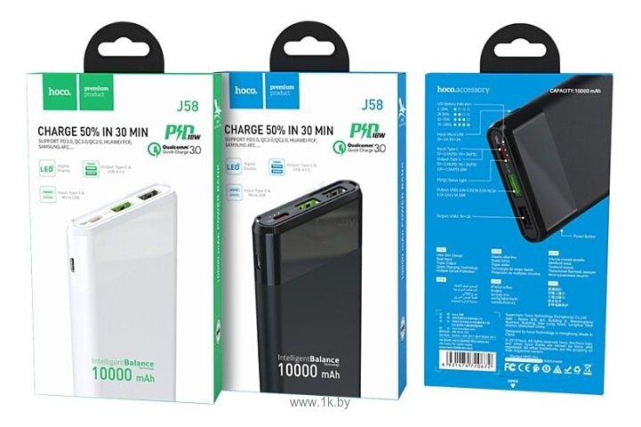 Фотографии Hoco J58 Cosmo 10000mAh