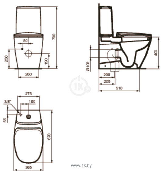 Фотографии Ideal Standard Dea T329583