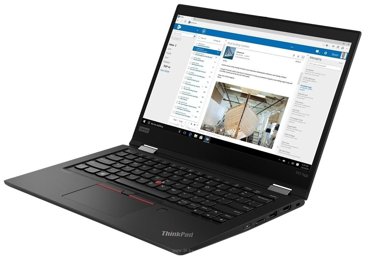 Фотографии Lenovo ThinkPad X13 Yoga Gen 1 (20SX001ERT)