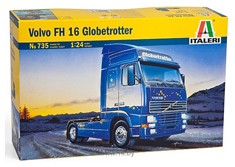 Фотографии Italeri 0735 Volvo Fh 16 Globetrotter