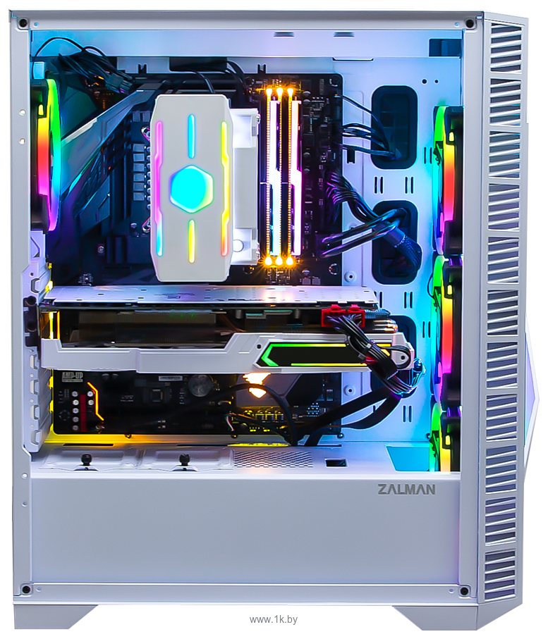 Фотографии Zalman Z3 Iceberg (белый)