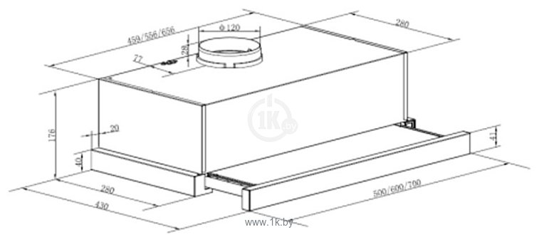 Фотографии HOMSAIR Flat 60 Glass черный