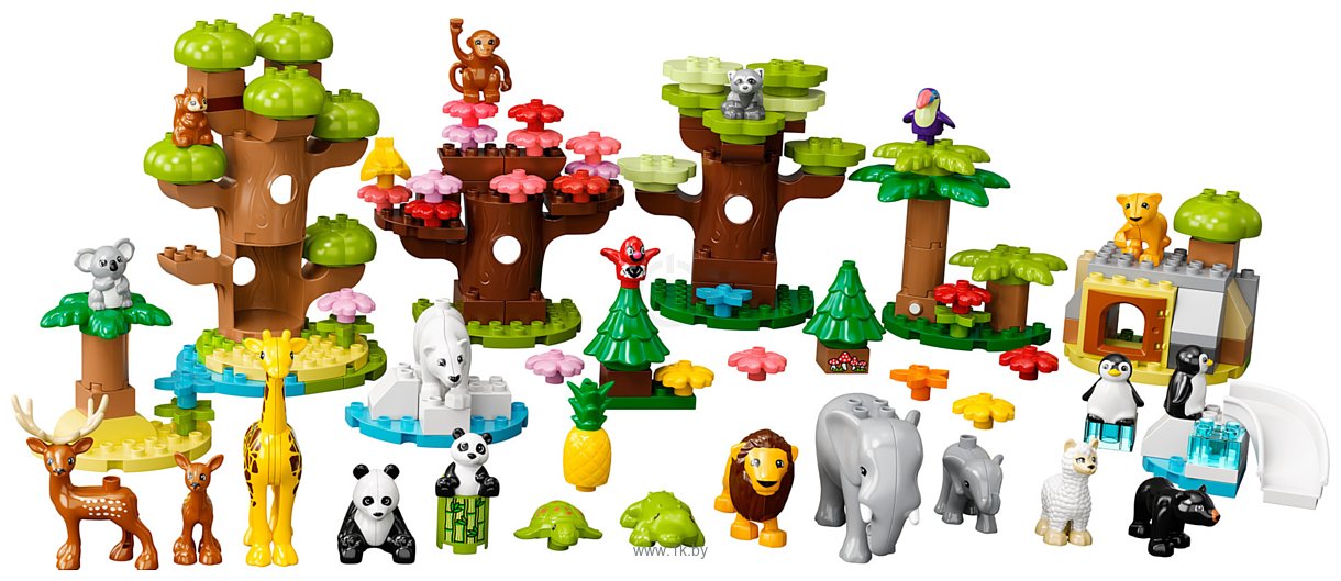 Фотографии LEGO Duplo 10975 Дикие животные мира