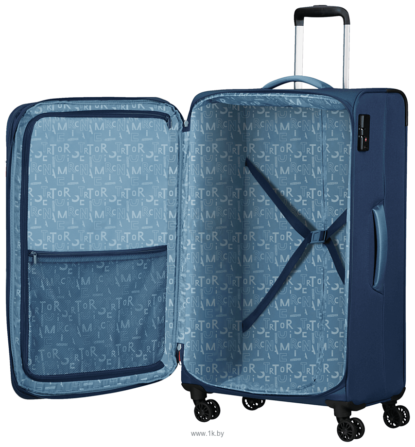 Фотографии American Tourister Pulsonic Combat Navy 81 см