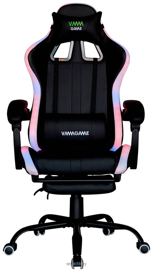 Фотографии VMM Game Throne RGB OT-B31RGBWE (черный/белый)