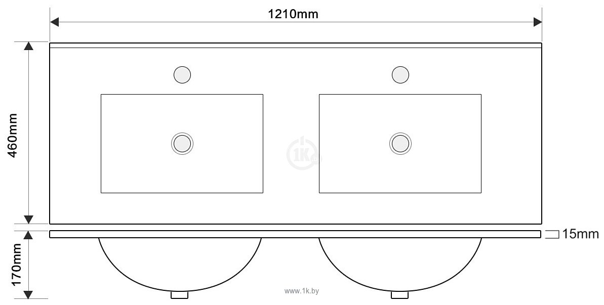 Фотографии ЗОВ  Парма 120 P120LHO0MBPMC1A-OL120 (дуб/черный)