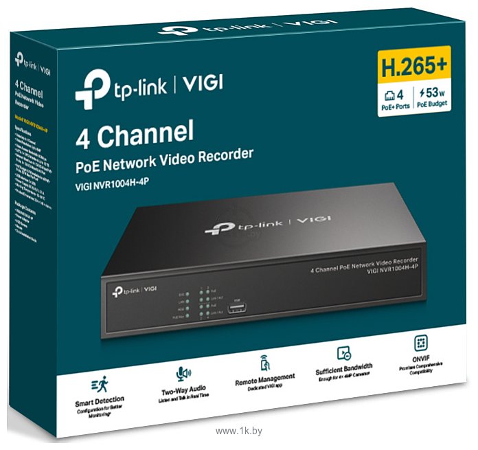 Фотографии TP-Link Vigi NVR1004H-4P