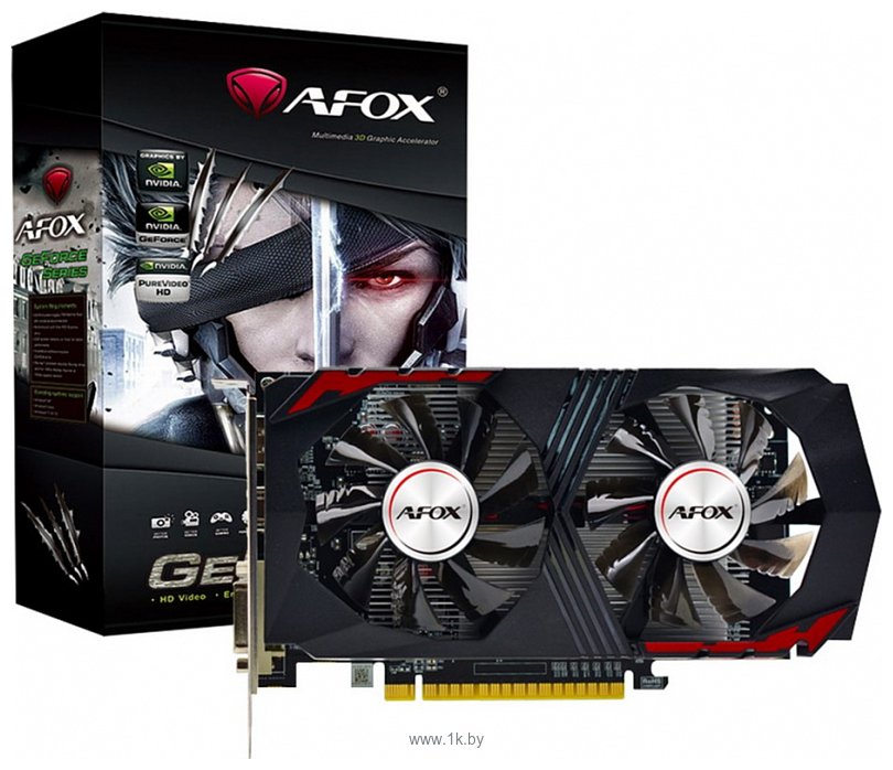 Фотографии AFOX GeForce GTX 1050 Ti (AF1050TI-4096D5H5-V4)