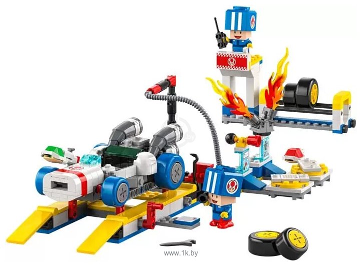 Фотографии LEGO Super Mario 72035 Гараж Тоада
