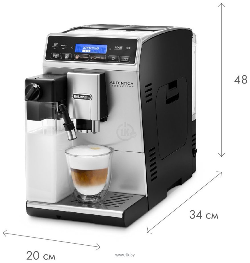 Фотографии DeLonghi Autentica Cappuccino ETAM 29.660.SB