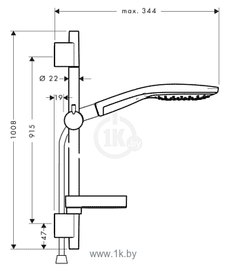 Фотографии Hansgrohe Raindance Select 150 / Unica'S Puro 27803000