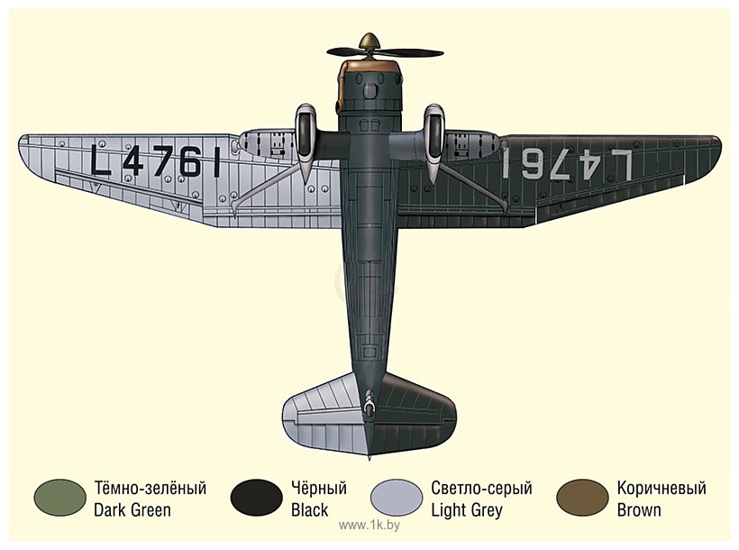 Фотографии ARK models AK 72018 Английский многоцелевой самолёт Вестлэнд «Лайсендер»